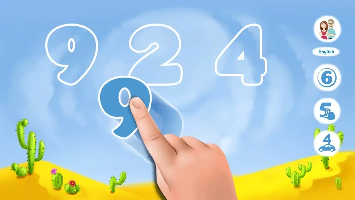Capturas de tela do Math for kids: learn numerals No Ads