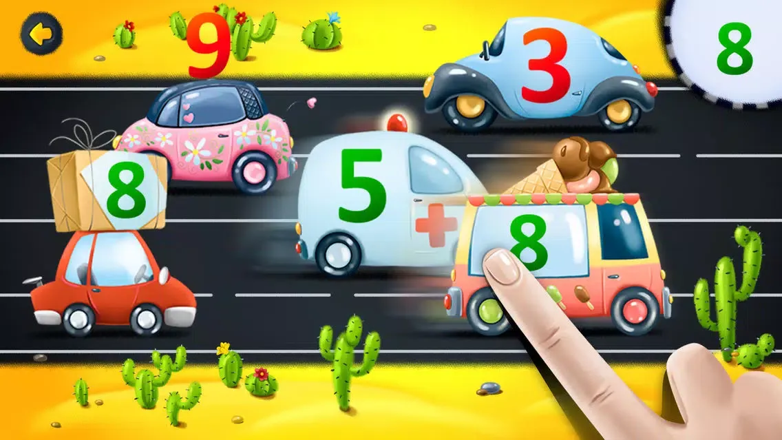 Capturas de tela do Math for kids: learn numerals No Ads