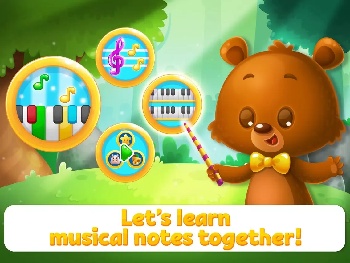 Captures d'écran de Learn Music Notes for Kids - Toddlers Musical Game iPad 