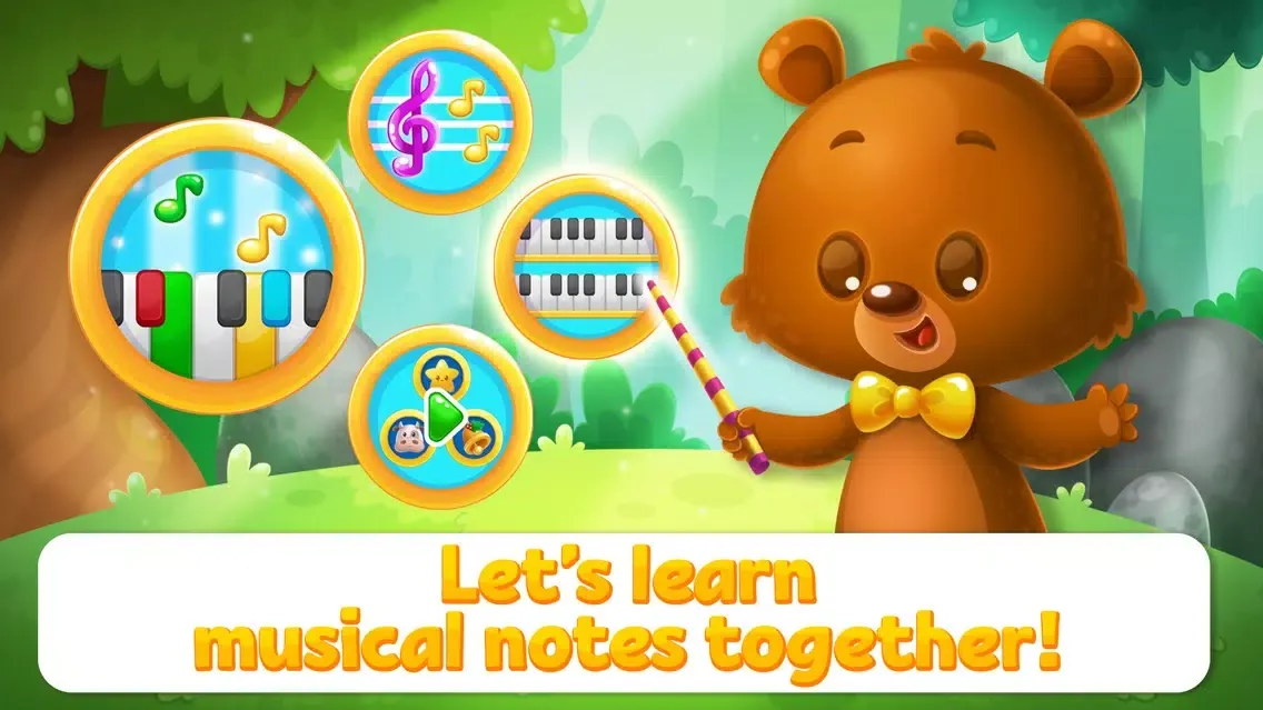 Captures d'écran de Learn Music Notes for Kids - Toddlers Musical Game