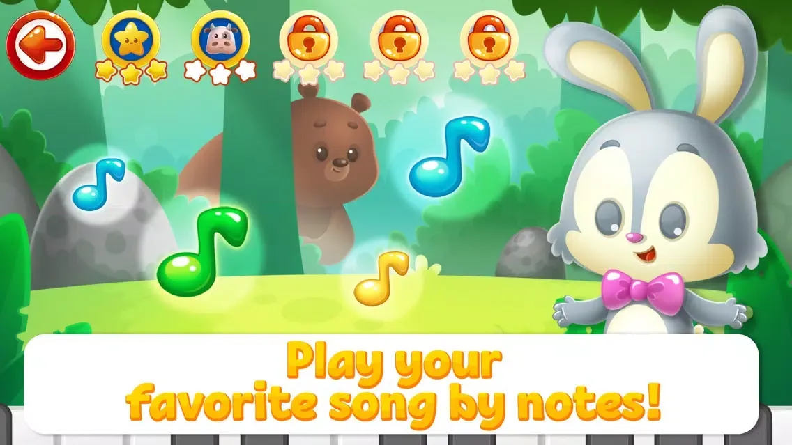 Captures d'écran de Learn Music Notes for Kids - Toddlers Musical Game