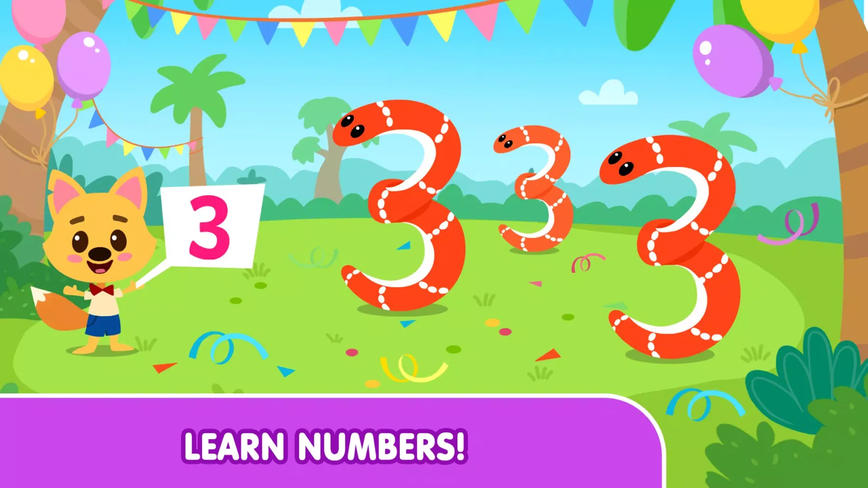 Numbers learning game for kids Screenshots