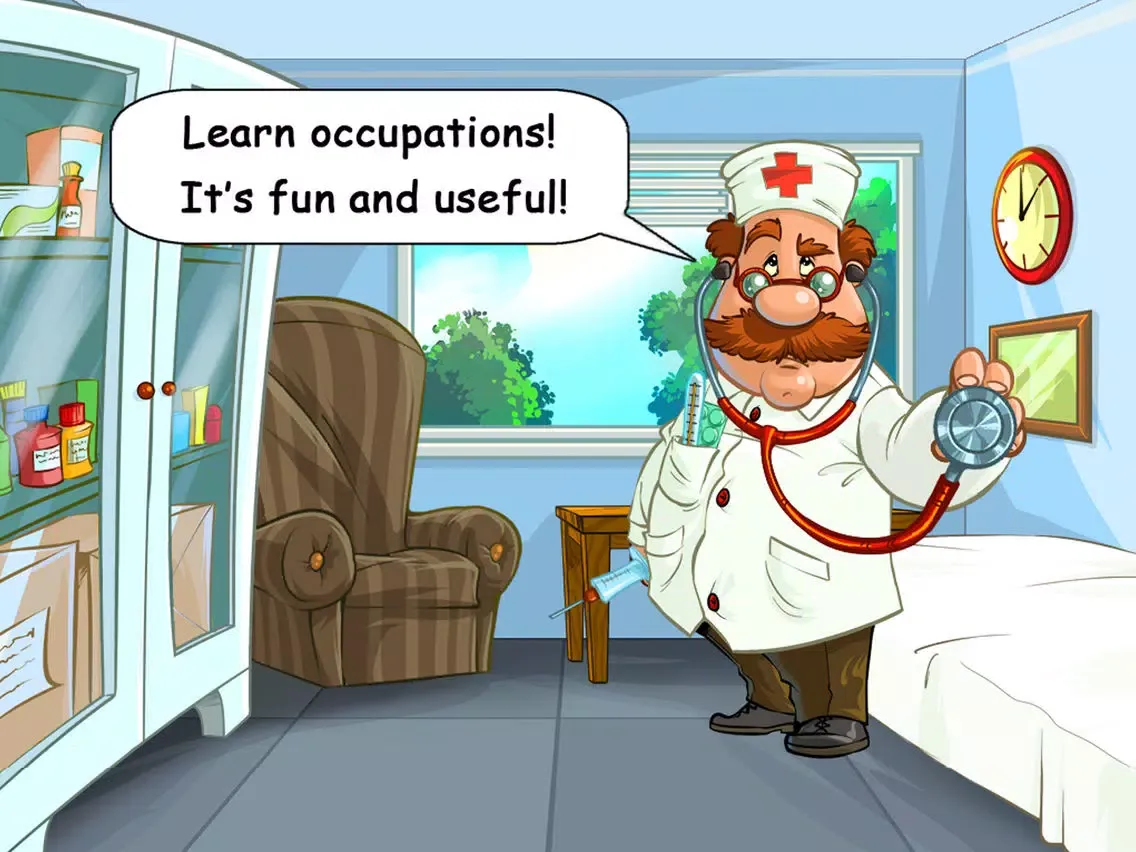 Tangkapan layar Professions for Toddlers - Kids Educational Game iPad 