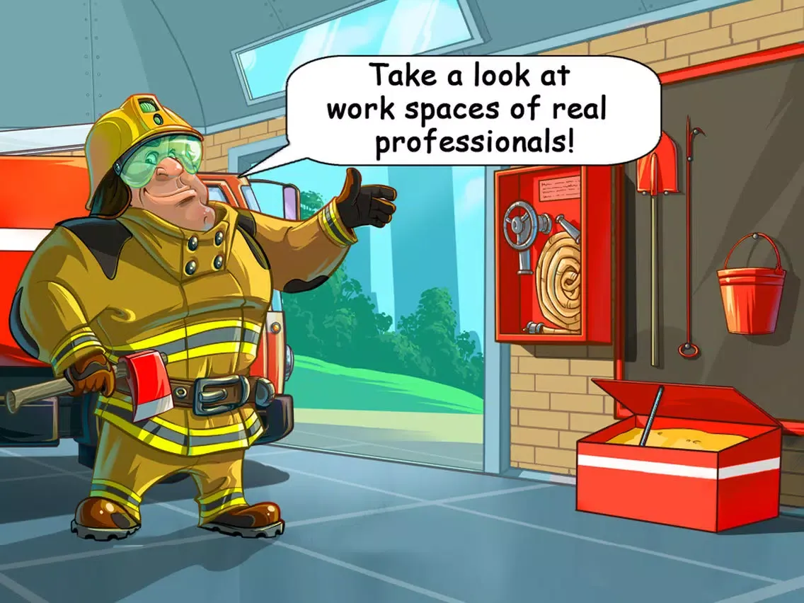 Tangkapan layar Professions for Toddlers - Kids Educational Game iPad 