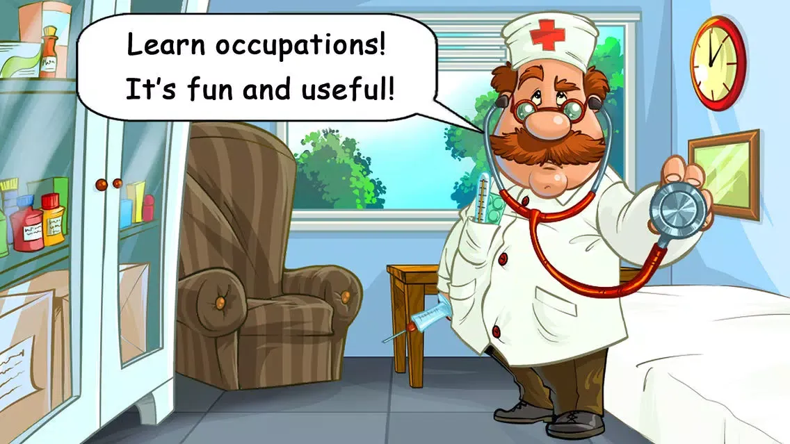 Tangkapan layar Professions for Toddlers - Kids Educational Game