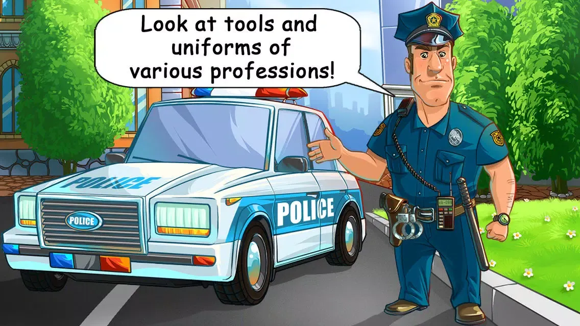 Tangkapan layar Professions for Toddlers - Kids Educational Game