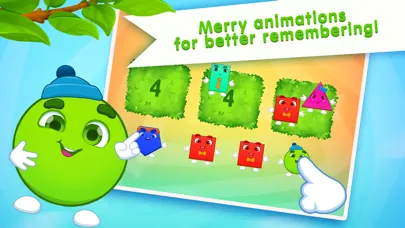 Capturas de tela do Learning Numbers, Shapes. Game