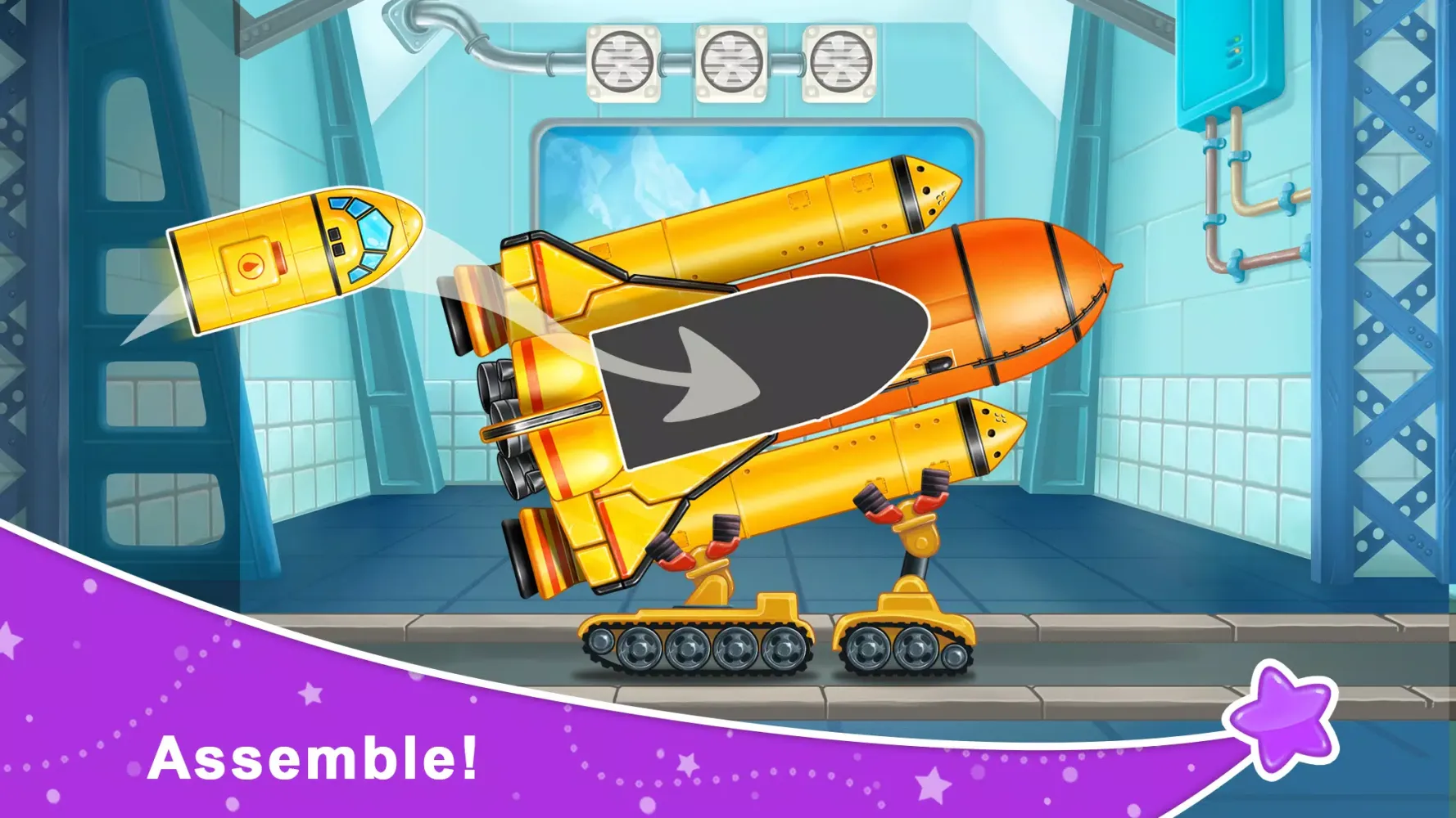 Rocket 4 space games Spaceship应用截图