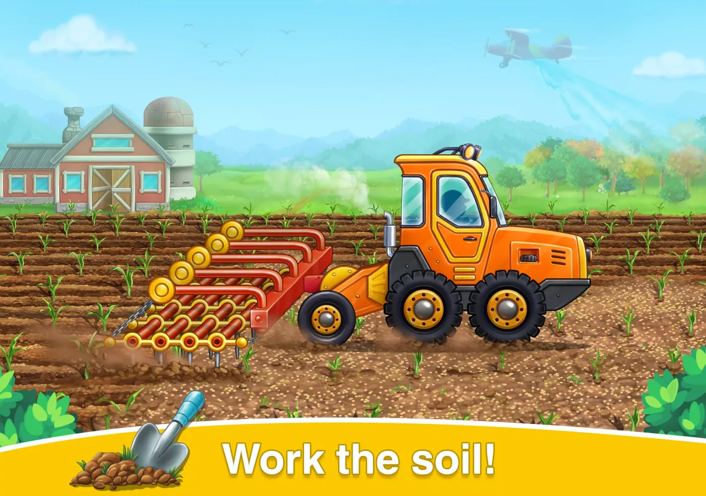 Farm land! Harvest Games!应用截图