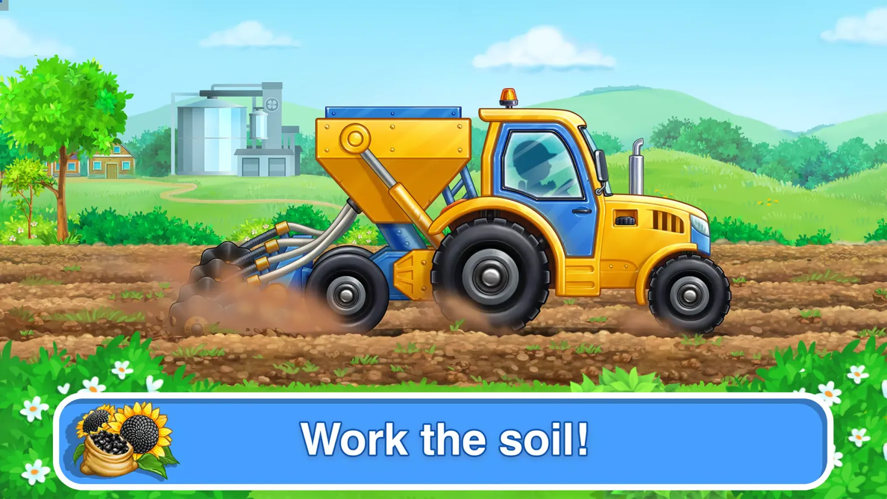 Tractor, car: kids farm games Screenshots