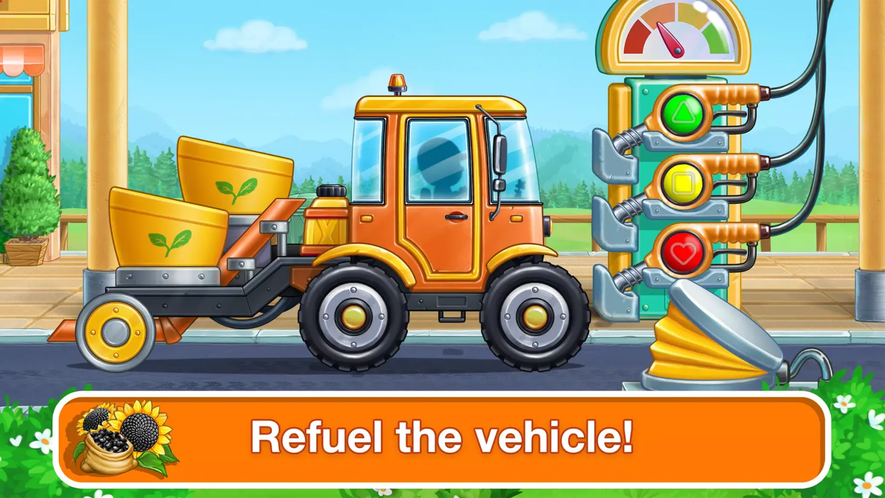 Tractor, car: kids farm games Screenshots