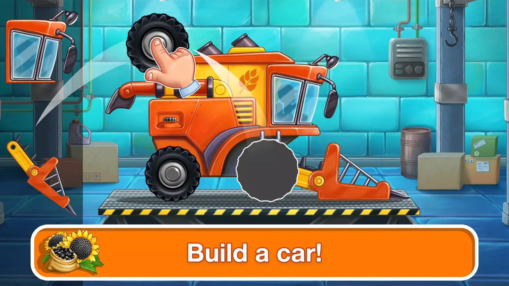 Tractor, car: kids farm games Screenshots