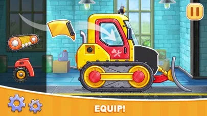 Captures d'écran de Car games Truck for a Building