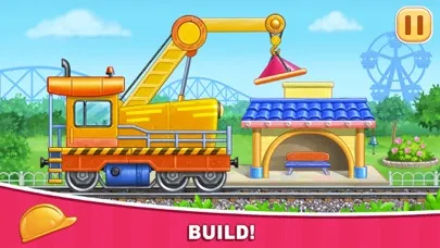 Captures d'écran de Car games Truck for a Building