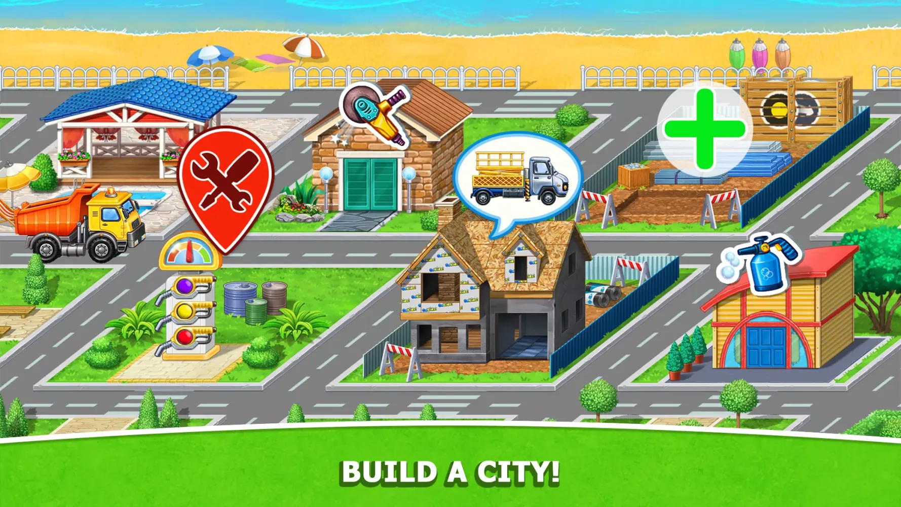 Kids Truck: City Builder Games Screenshots