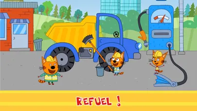 Zrzuty ekranu Kid-E-Cats: Building Car Games