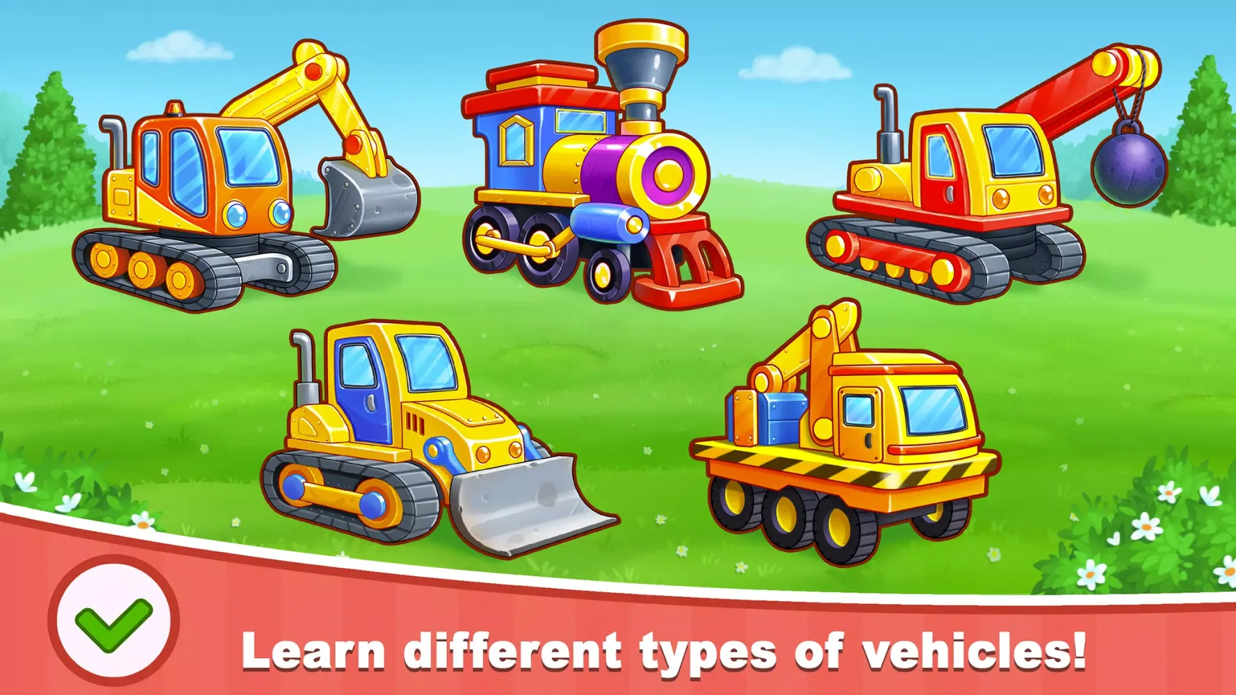 Train Games for Kids: station应用截图