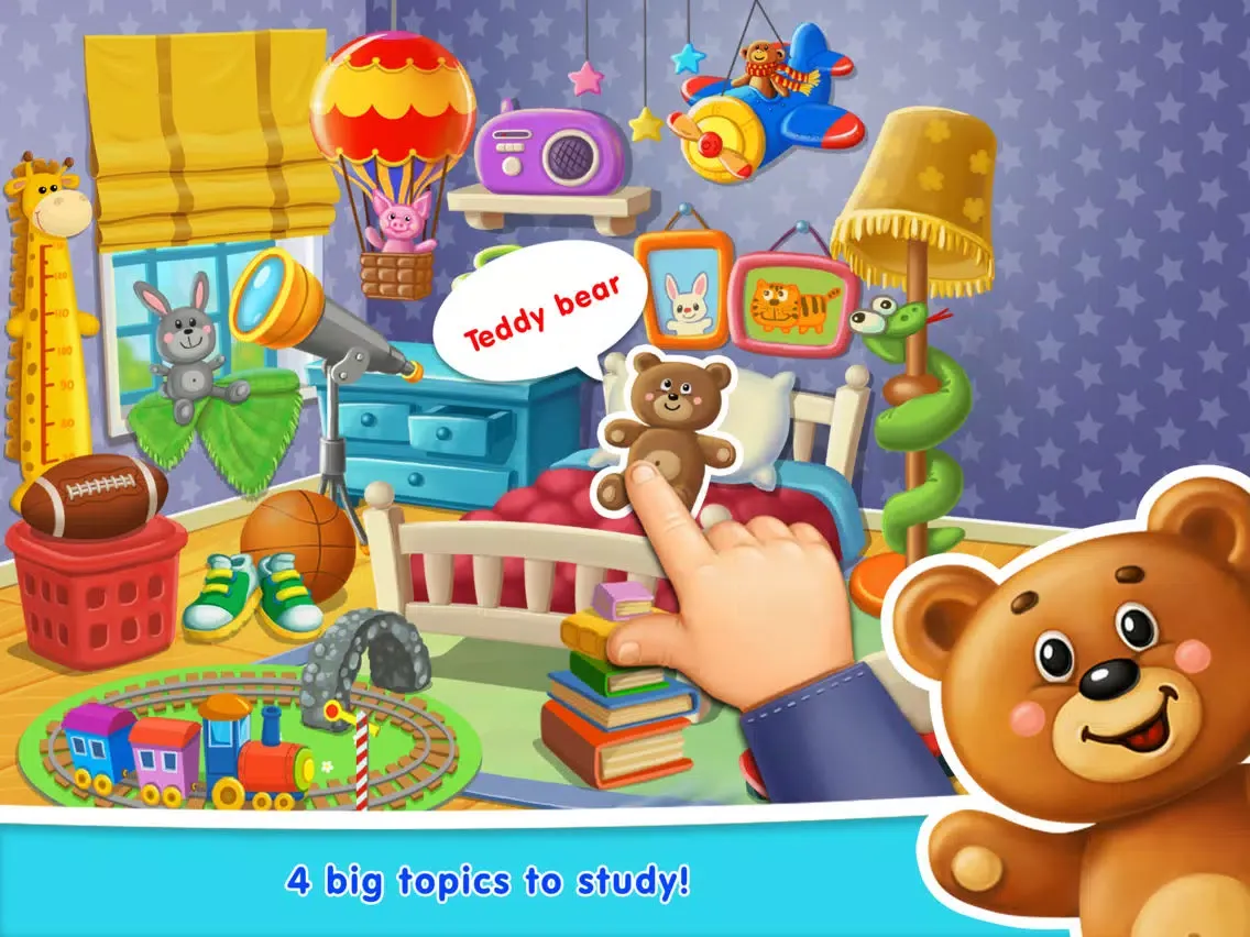 Learn Words for Kids & Toddlers: Educational Game iPad  Screenshots