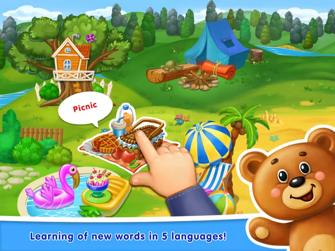 Learn Words for Kids & Toddlers: Educational Game iPad  Screenshots