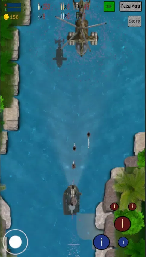 Screenshot di Assault boat on the River