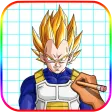 Learn How to Draw Super Saiyan Broly Easy Step