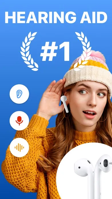ภาพหน้าจอของ Hearing Aid app & Amplifier