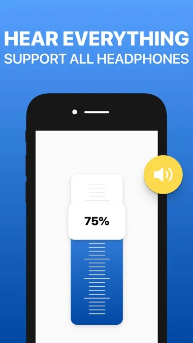 ภาพหน้าจอของ Hearing Aid app & Amplifier
