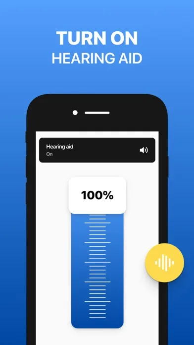 ภาพหน้าจอของ Hearing Aid app & Amplifier