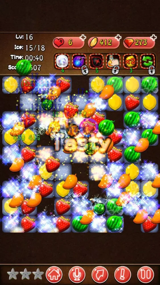 Capturas de tela do Fruit Deluxe