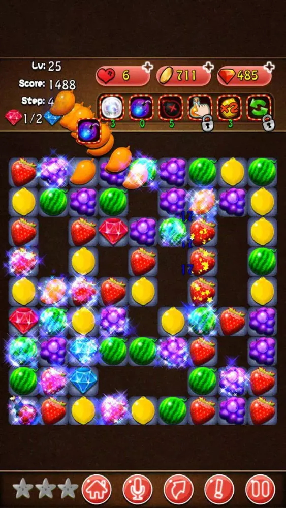 Capturas de tela do Fruit Deluxe