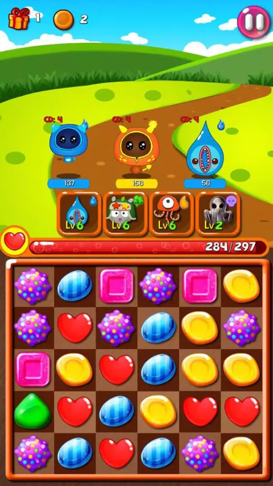 Capturas de tela do Candy War Legend