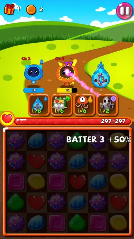 Capturas de tela do Candy War Legend