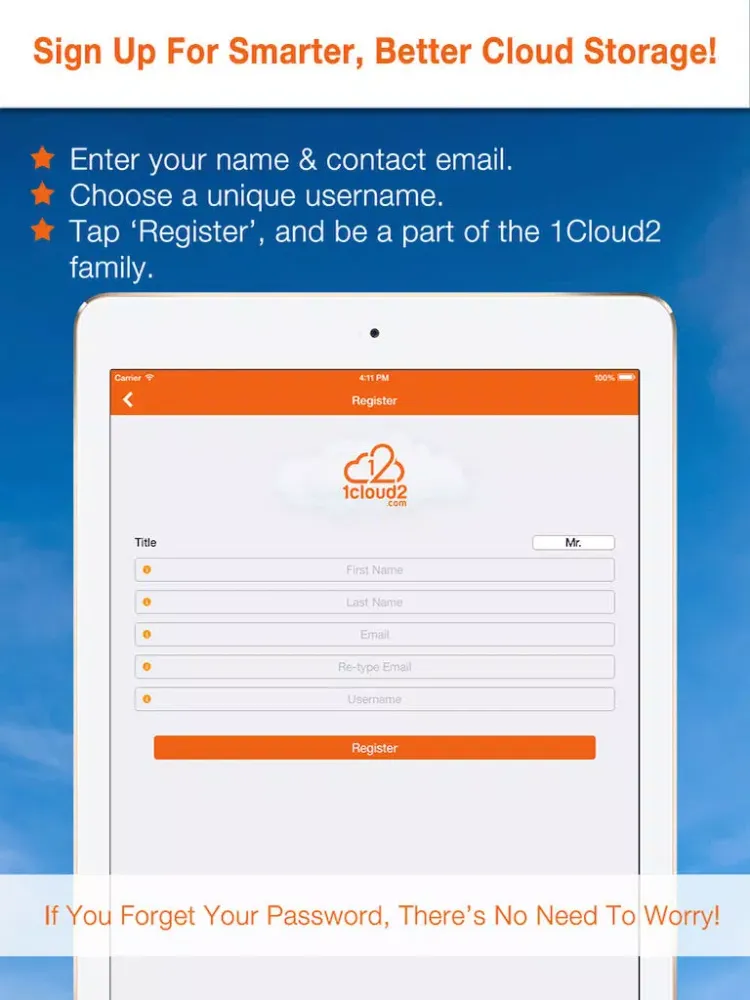1 Cloud 2 iPad  স্ক্রিনশট