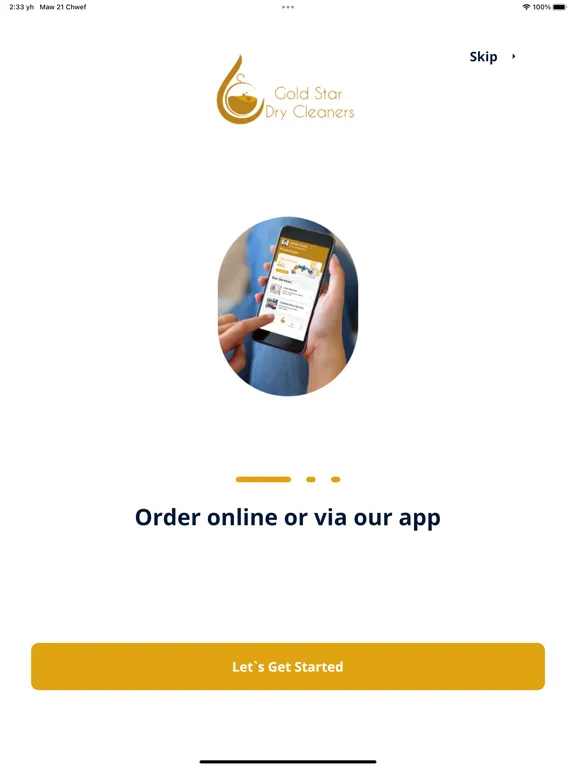Goldstar Dry Cleaners iPad  स्क्रीनशॉट
