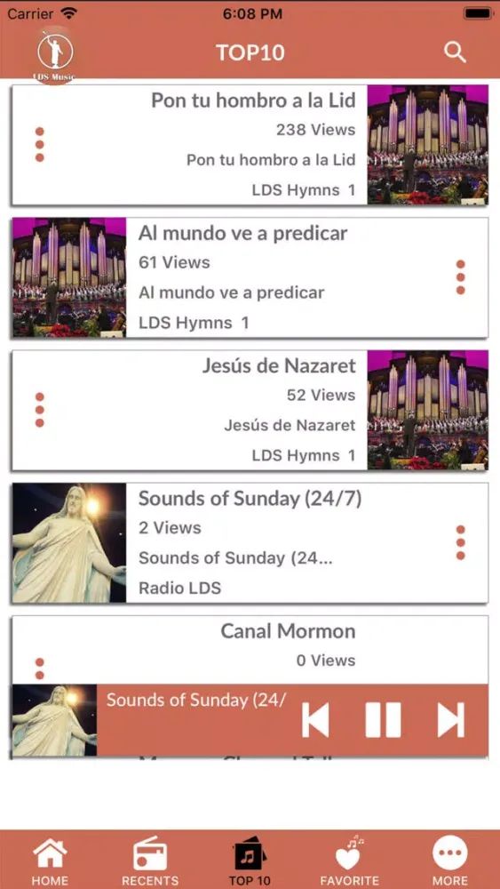 ภาพหน้าจอของ A+ Lds Hymns