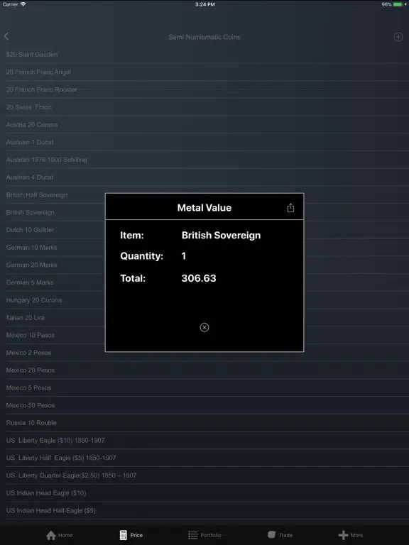 Capturas de pantalla de The Gold Price Calculator iPad 