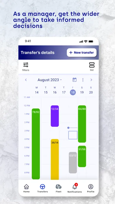LimoExpress: Driver & Manager Screenshots