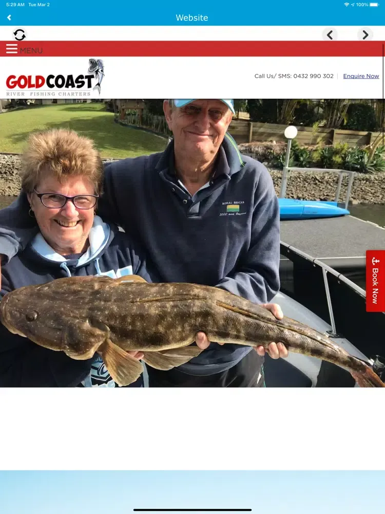 Capturas de pantalla de Gold Coast River Charters iPad 
