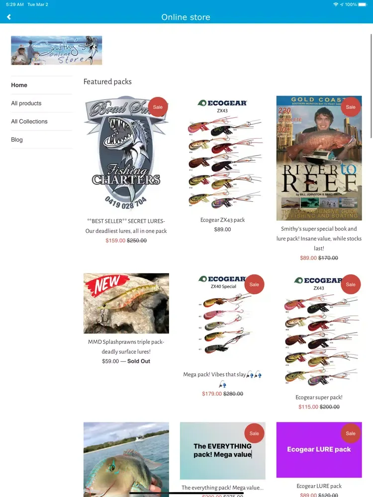 Capturas de pantalla de Gold Coast River Charters iPad 