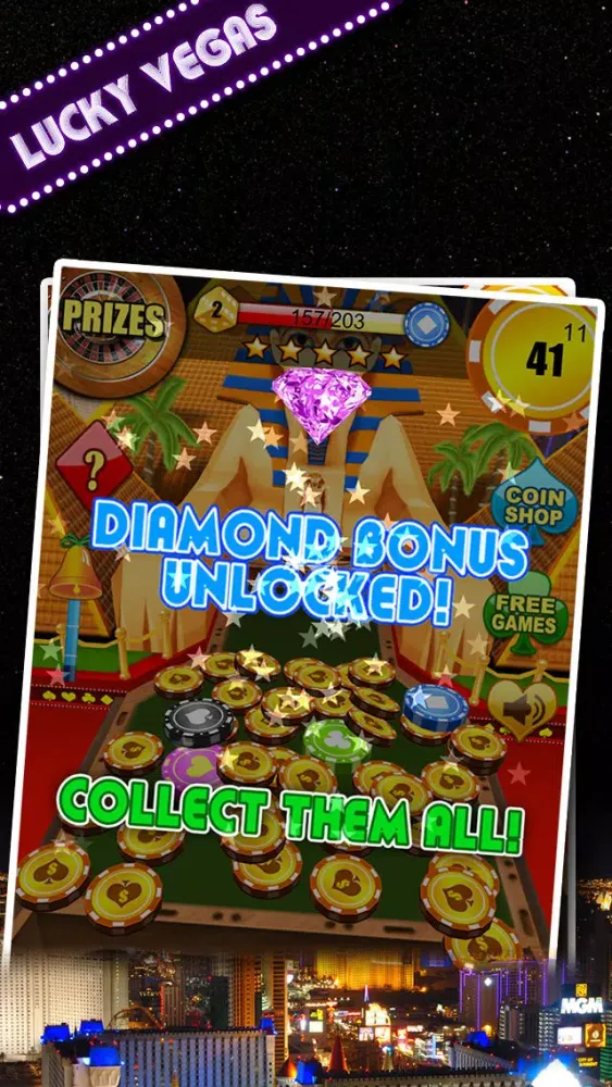 Kingdom Coins Lucky Vegas - Dozer of Coins Arcade Game应用截图