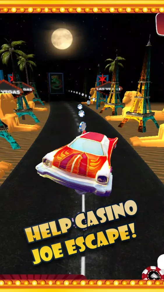 Casino Surfers - Joe’s 3D Endless Flying Las Vegas Escape Through The Strip Screenshots