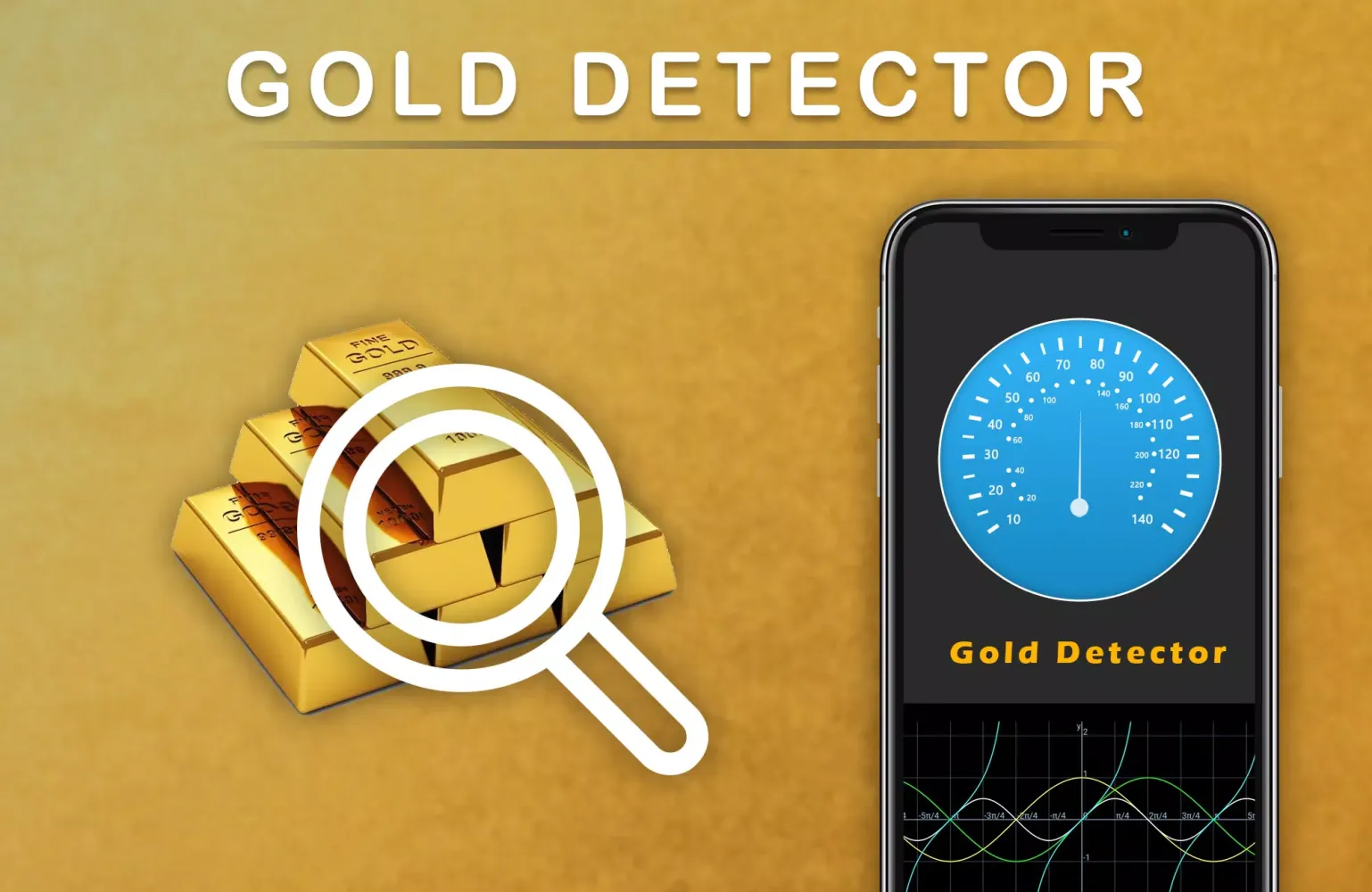 Tangkapan layar Gold Detector