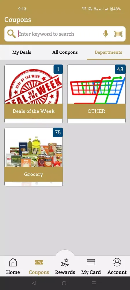 Captures d'écran de Gold Eagle Market Rewards