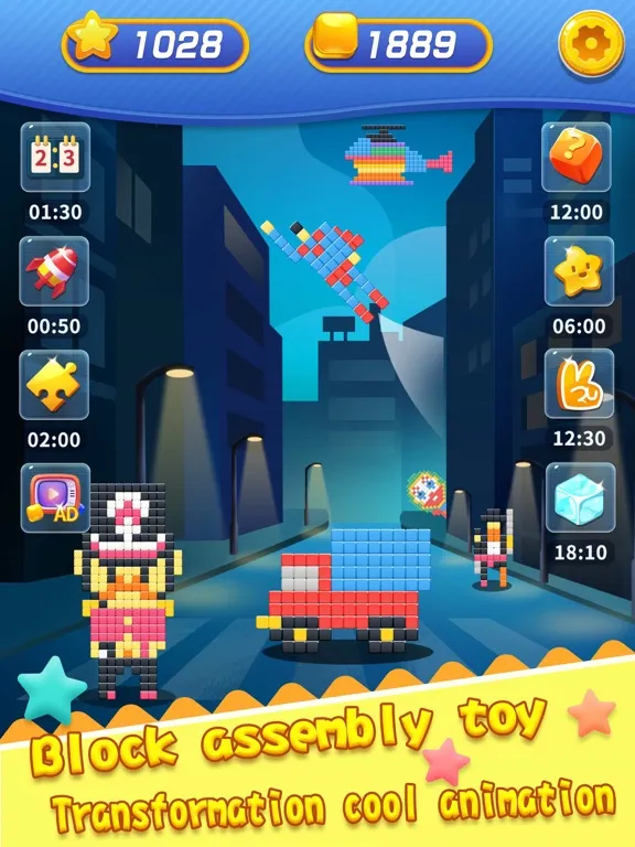 Endless Blocks - Brain Games iPad  Screenshots