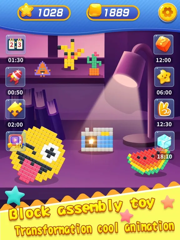 Endless Blocks - Brain Games iPad  Screenshots