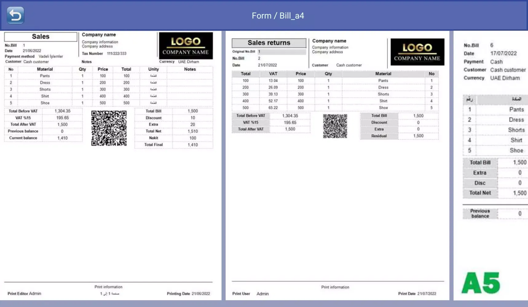 Capturas de pantalla de Business Accounting