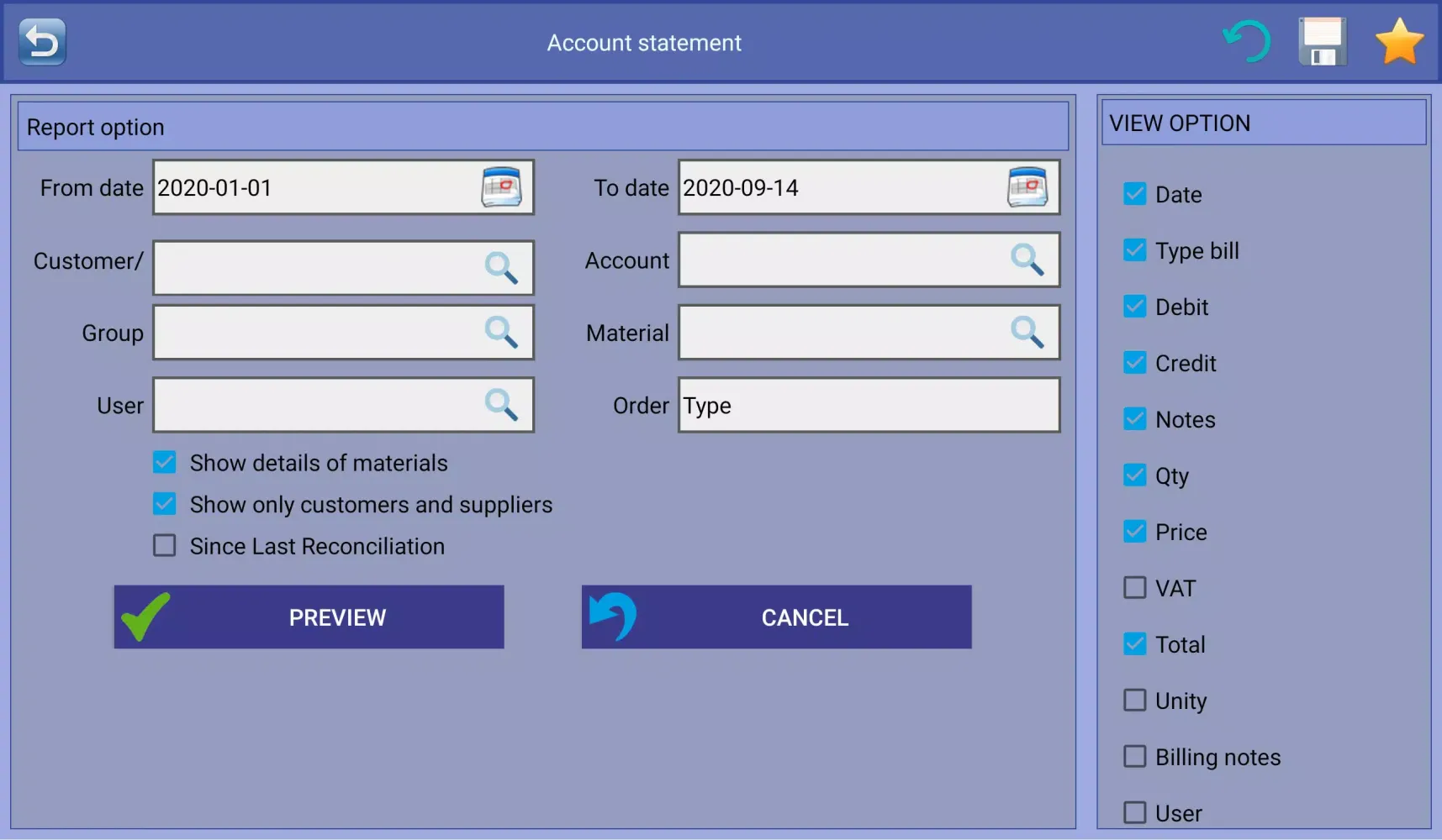 Capturas de pantalla de Business Accounting