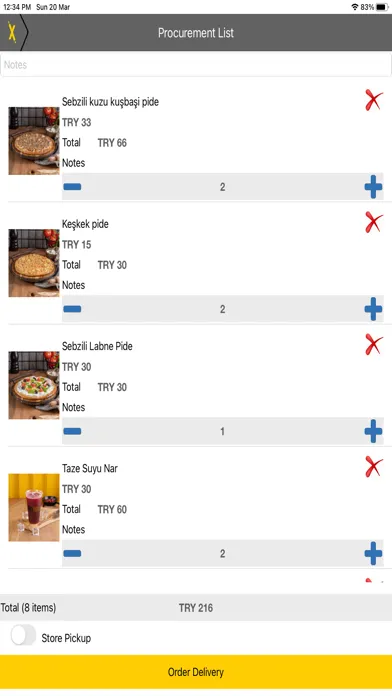 Screenshot di TaxiWay Restaurant