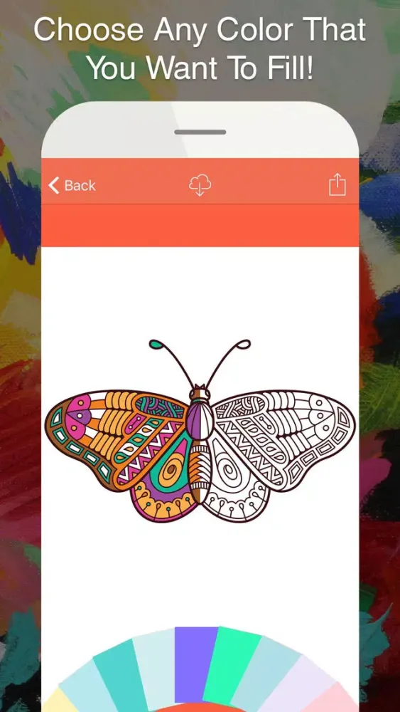 Coloring Book Adults - Cool Patterns, Pictures, Gradient Coloring and More!應用截圖