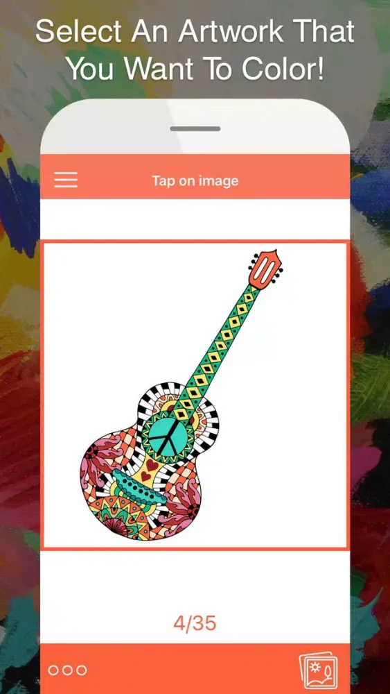 Coloring Book Adults - Cool Patterns, Pictures, Gradient Coloring and More!應用截圖